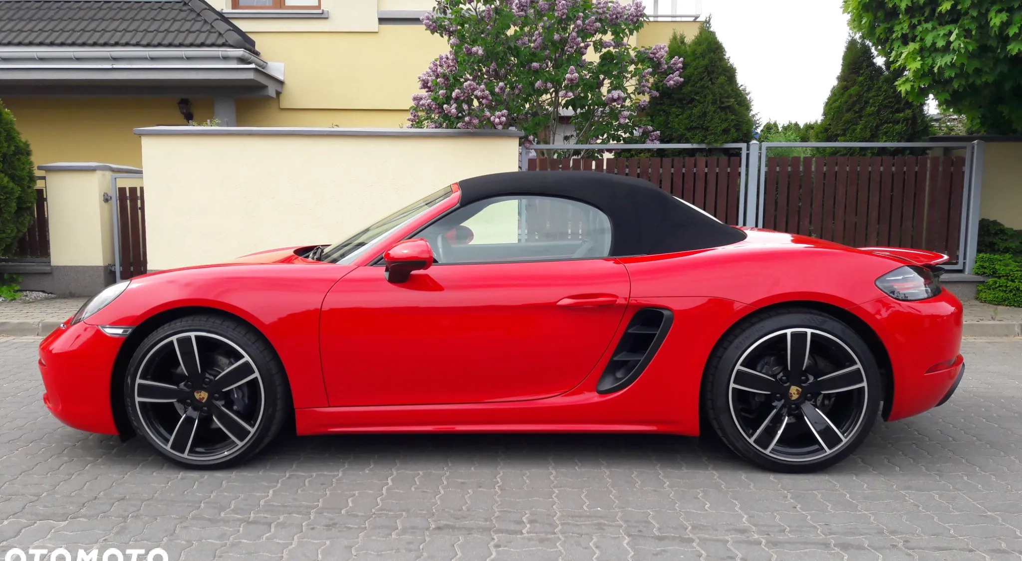 Porsche 718 Boxster cena 265000 przebieg: 58000, rok produkcji 2017 z Warszawa małe 529